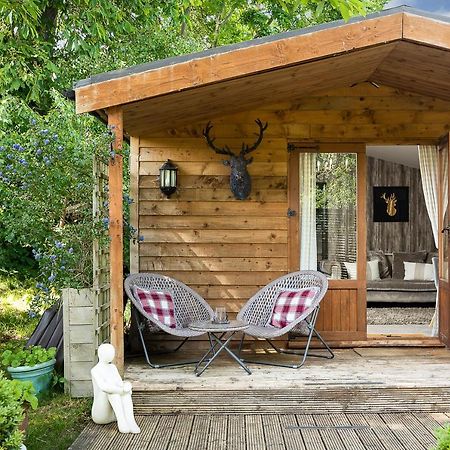 The Log Cabin With Private Hot Tub, Bath Villa Exterior foto